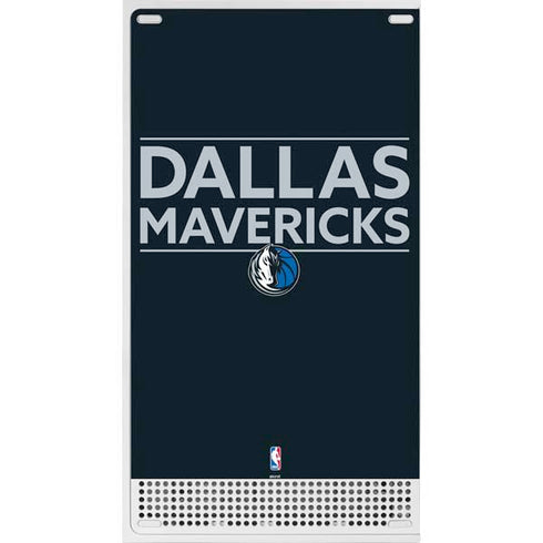 NBA Dallas Mavericks Standard - Blue Xbox Series S Console Skin